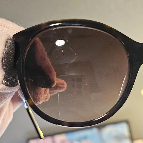Tiffany & Co. "Return to Love" Sunglasses 56/18-140 Dark Havana 1 (With Case) - Picture 14 of 15